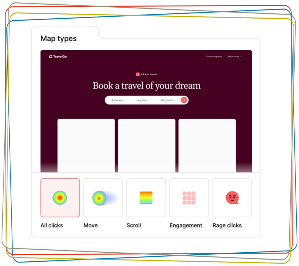 Contentsquare Heatmaps Website Example