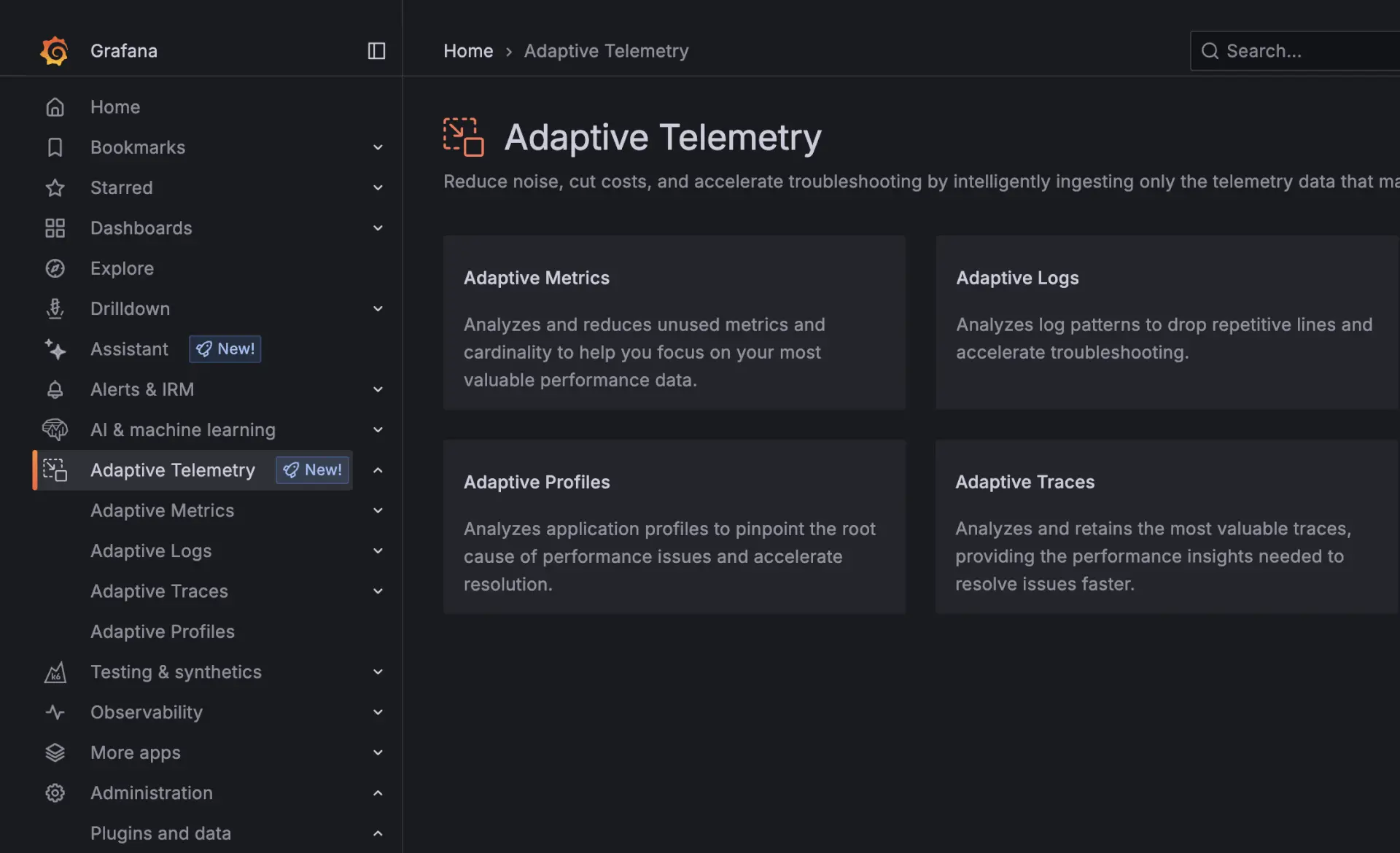 grafana image-adaptive-telemetry-feature-4