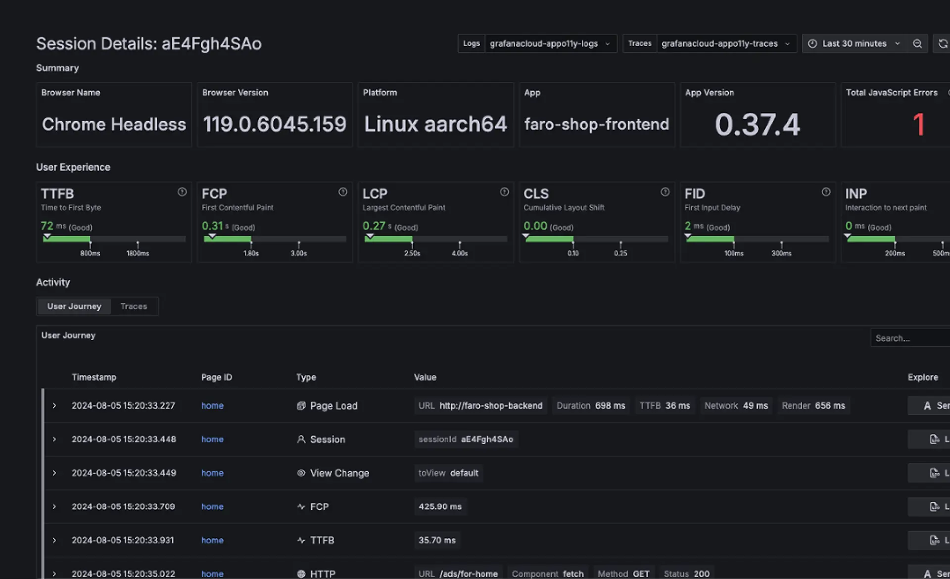 grafana image-frontend-observability-3-frontend-observability-end-to-end-visibility-1